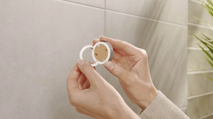 Туалетна щітка TESA Moon 40561 Чорно-біла (40561-00000-00) - зображення 7