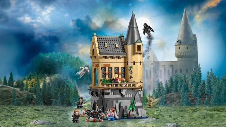 Zestaw klocków LEGO Harry Potter Zamek Hogwart: skrzydło szpitalne 907 elementów (76463) - obraz 3
