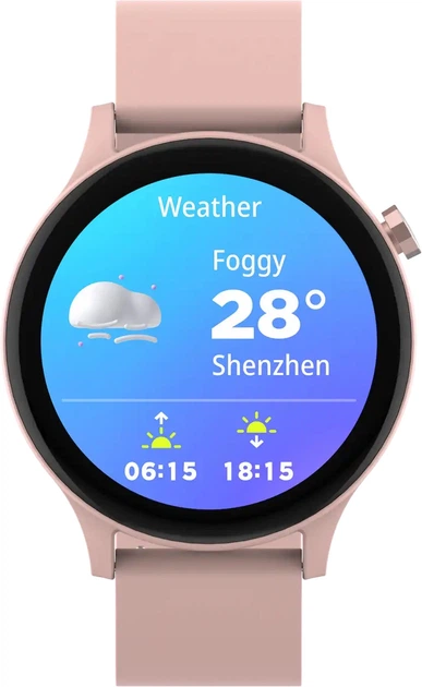 Смарт-годинник Denver SWC-338RO Rose - зображення 5