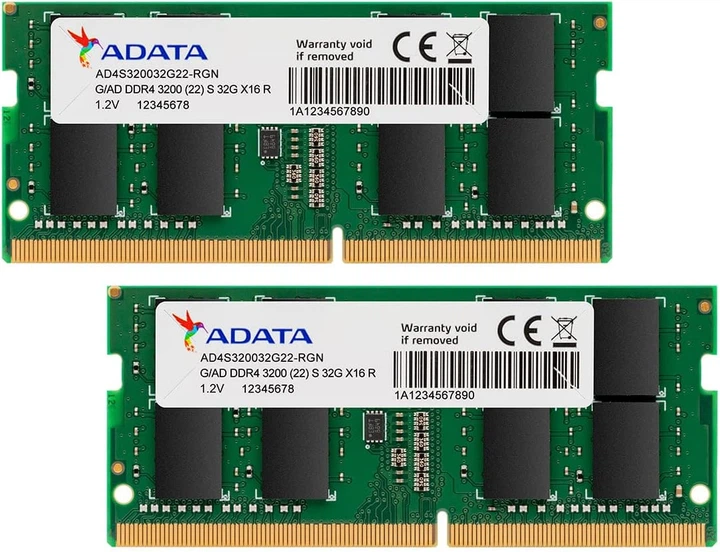 Оперативна пам'ять Adata Premier DDR4-3200 32768MB PC4-25600 (Kit of 2x16384MB) Green (4711085933553) - зображення 1