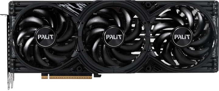 Відеокарта Palit PCI-Ex GeForce RTX 5070 Ti GamingPro-S OC 16GB GDDR7 (256bit) (2482/28000) (HDMI, 3 x DisplayPort) (NE7507TS19T2-GB2031U) - зображення 1