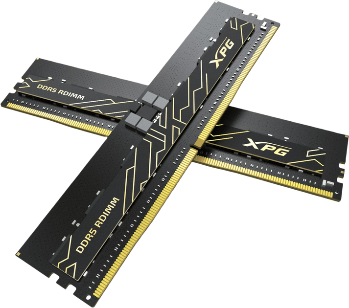 Оперативна пам'ять Adata XPG Aicore DDR5-6400 32768MB PC5-51200 (Kit of 2x16384MB) Black (4711085949790) - зображення 1