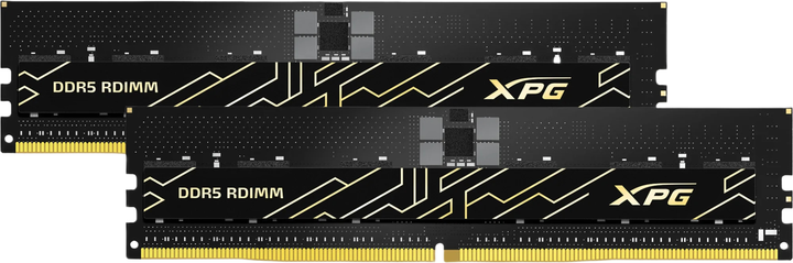 Оперативна пам'ять Adata XPG Aicore DDR5-6400 65536MB PC5-51200 (Kit of 2x32768MB) Black (4711085949806) - зображення 2