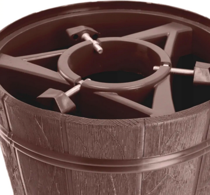 Підставка для ялинки Kadax Taden 33 см Коричневий K5519 (5903699446614) - зображення 2