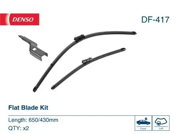 Щітка склоочисника безкаркасна передній 650/430мм DS DS 9 BYD TANG CUPRA FORMENTOR PEUGEOT 508 II 09.18- - изображение 4