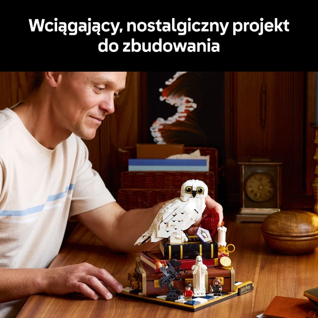 Zestaw klocków LEGO Harry Potter Kamień filozoficzny — edycja kolekcjonerska 1571 element (76466) - obraz 4