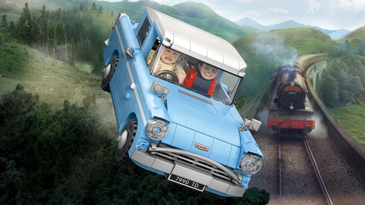 Zestaw klocków LEGO Harry Potter Zaczarowany latający Ford Anglia 868 elementów (76470) - obraz 4