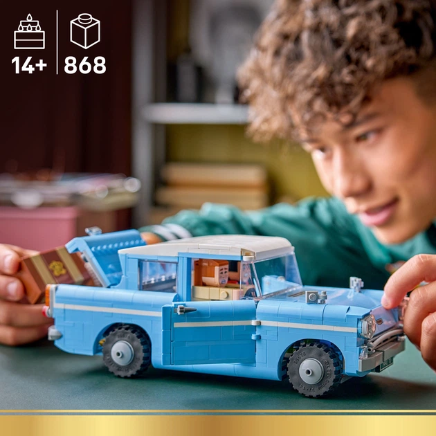 Zestaw klocków LEGO Harry Potter Zaczarowany latający Ford Anglia 868 elementów (76470) - obraz 5