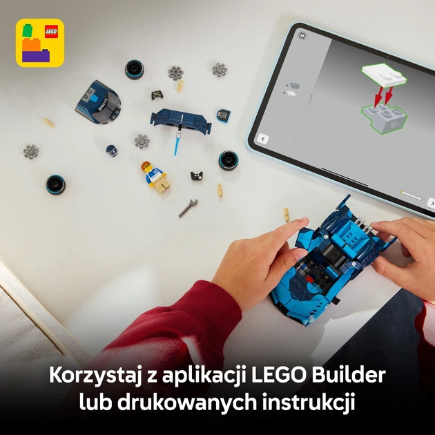 Конструктор LEGO Speed Champions Спортивний автомобіль Bugatti Vision GT Hyper 284 елементи (77253) - зображення 7