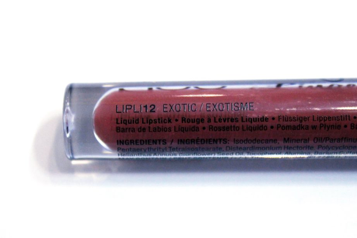 Матовая помада для губ NYX Lip Lingerie LIPLI12 Exotic - изображение 4