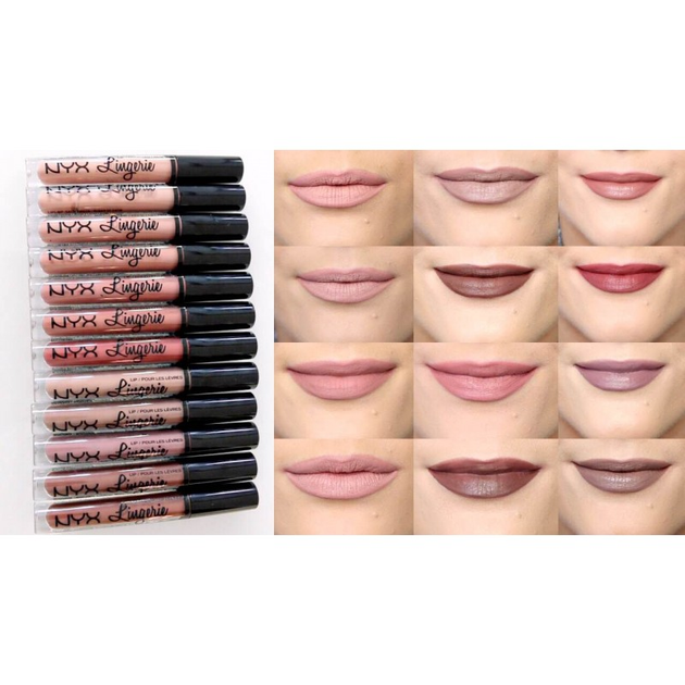 Матовая помада для губ NYX Lip Lingerie LIPLI04 Ruffle Trim - изображение 8