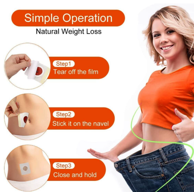 Эффективный магнитный пластырь для похудения Slim Patch с натуральным составом - 30 штук - изображение 7