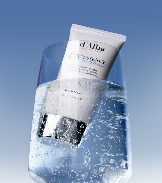 d'Alba - Waterfull Essence Sun Cream SPF 50+ PA++++ - Увлажняющий солнцезащитный крем для лица (50 мл) - изображение 3
