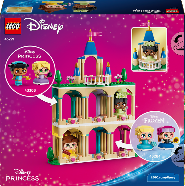 Конструктор LEGO Disney Princess Мини-принцессы: Белль и Тиана в замке 358 элементов (43291) - Фото 9 Конструктор LEGO Disney Princess Мини-принцессы: Белль и Тиана в замке 358 элементов (43291) - изображение 9