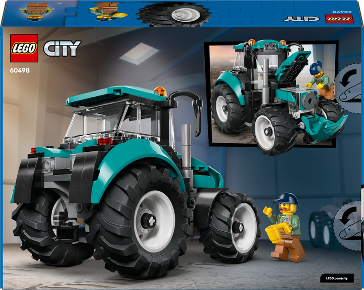 Конструктор LEGO CITY Трактор 204 элемента (60498) - Фото 9 Конструктор LEGO CITY Трактор 204 элемента (60498) - изображение 9
