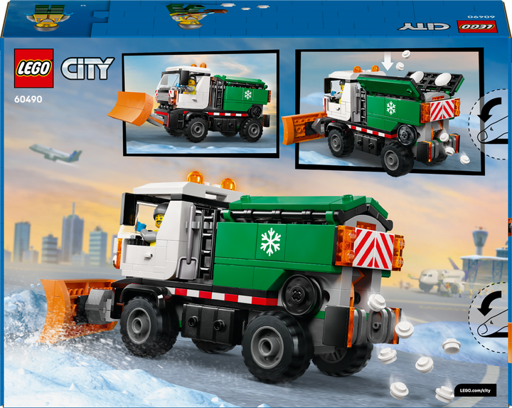 Конструктор LEGO CITY Снегоуборочная машина 263 элемента (60490) - изображение 9