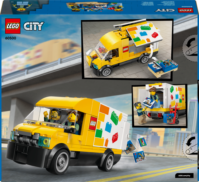 Конструктор LEGO CITY Фургон LEGO 276 элементов (60500) - изображение 9