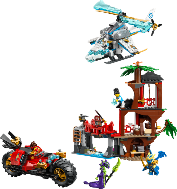 Конструктор LEGO Ninjago Битва техники ниндзя у домика на дереве