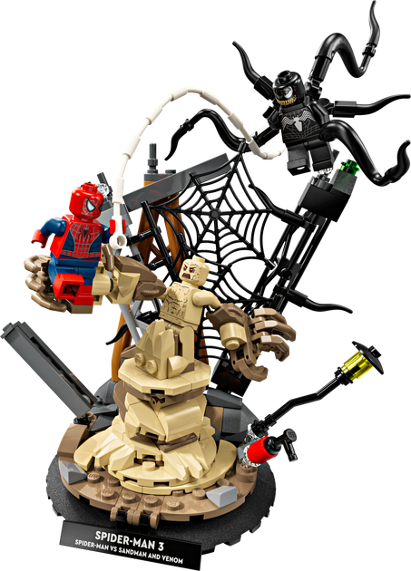 Конструктор LEGO Super Heroes Marvel Эпическая битва: Человек-паук против Песочного человека 201 элемент (76334) - изображение 2