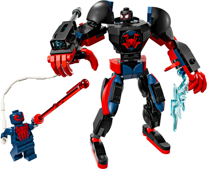 Конструктор LEGO Super Heroes Marvel Робот Майлза Моралеса против Человека-паука 2099 135 элементов (76337) - изображение 2