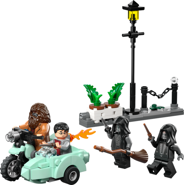 Конструктор LEGO Harry Potter Побег Хагрида и Гарри с Тисовой улицы 124 элемента (76459) - Фото 2 Конструктор LEGO Harry Potter Побег Хагрида и Гарри с Тисовой улицы 124 элемента (76459) - изображение 2