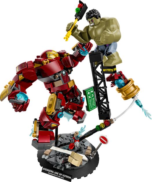 Конструктор LEGO Super Heroes Marvel Эпическая битва: Халкбастер против Халка 413 элементов (76343) - Фото 2 Конструктор LEGO Super Heroes Marvel Эпическая битва: Халкбастер против Халка 413 элементов (76343) - изображение 2