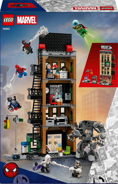 Конструктор LEGO Super Heroes Marvel Дейли Бьюгл: Человек-паук против Мистерио 781 элемент (76342) - изображение 9