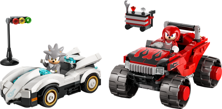 Конструктор LEGO Sonic the Hedgehog Автомобіль Сільвера vs. монстр