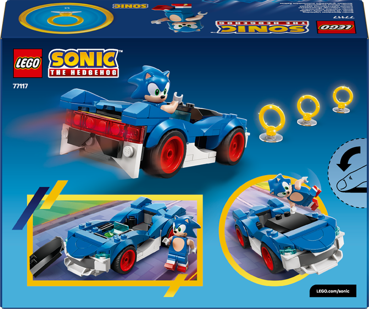 Конструктор LEGO Sonic the Hedgehog Машина Соника: Скоростная