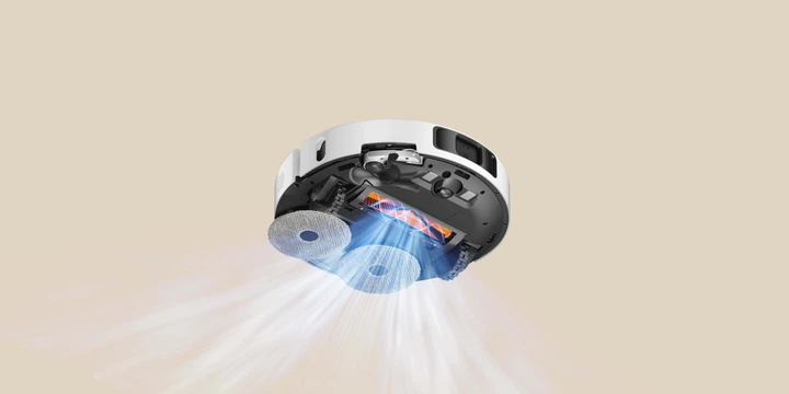 Робот-пилосос з вологим прибиранням Xiaomi Robot Vacuum S40 Pro White - изображение 5