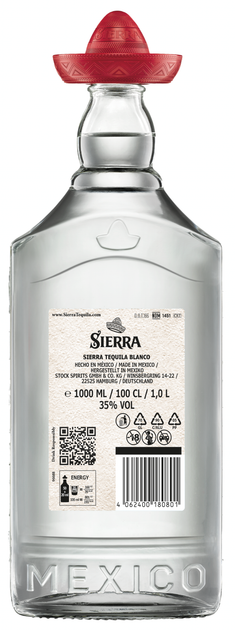 Текила Sierra Blanco 1 л 35% (4062400181303) - изображение 2