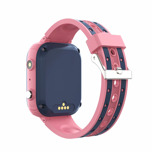 Детские наручные умные часы Smart Baby Watch LT21 с GPS Розовый - изображение 2