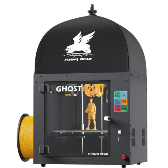 3D-принтер Flyingbear Ghost pro version 6 6300 Вт FDM для моделювання пластикових виробів 255x210x210 мм 150 мм/с (IS-OP_22-G) - Фото 1 3D-принтер Flyingbear Ghost pro version 6 6300 Вт FDM для моделювання пластикових виробів 255x210x210 мм 150 мм/с (IS-OP_22-G) - зображення 1