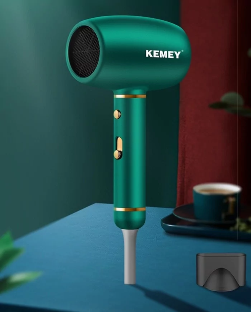 Дорожный фен Kemei Km-8228 с ионизацией - изображение 3