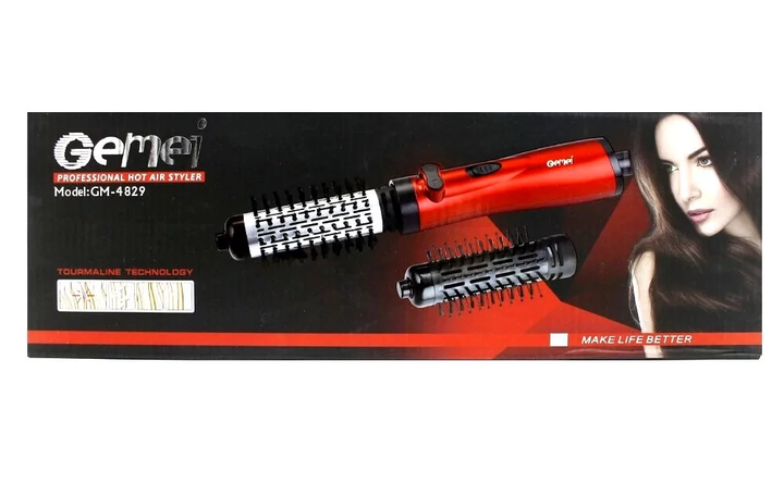 Фен-щетка для волос Gemei Gm-4829 - изображение 7