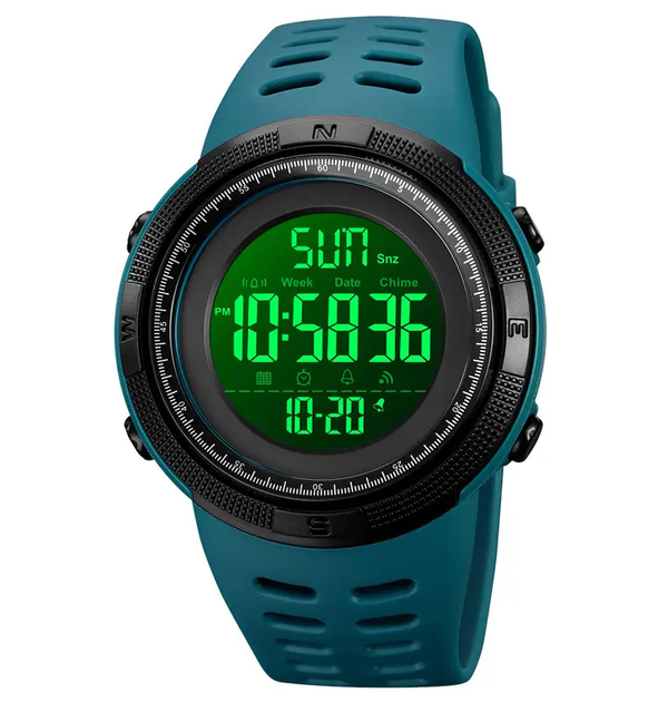 Спортивные наручные часы Skmei 2070 Бирюзовый - изображение 3