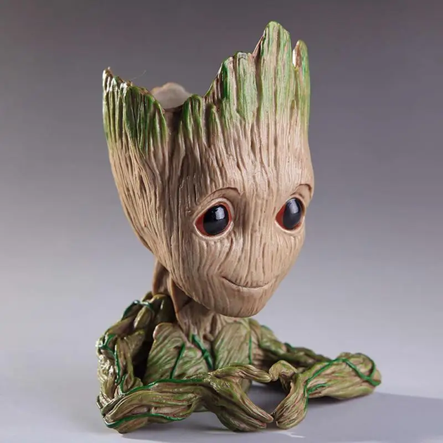 Кашпо с мхом Грут Groot G2 фигурное для декора дома и офиса оригинальный горшок для растений (LIV-S_11C) - Фото 7 Кашпо с мхом Грут Groot G2 фигурное для декора дома и офиса оригинальный горшок для растений (LIV-S_11C) - изображение 7