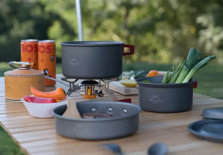 Газовая горелка Naturehike NH21RJ009 3000W Серый (1800957307) - Фото 9 Газовая горелка Naturehike NH21RJ009 3000W Серый (1800957307) - изображение 9
