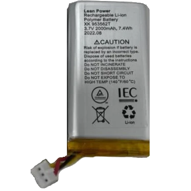 Аккумулятор литий-ионный 3,7V 2000mAh 3-pin для Ajax Hub 2 Plus Rex 2 источник питания запасной батарея (TOR-JUG_22B) - Фото 1 Аккумулятор литий-ионный 3,7V 2000mAh 3-pin для Ajax Hub 2 Plus Rex 2 источник питания запасной батарея (TOR-JUG_22B) - изображение 1