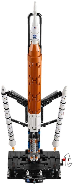 Zestaw klocków LEGO Technic Rakieta SLS NASA Artemis 632 elementy (42221) - obraz 4