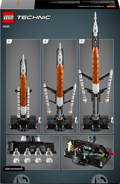 Zestaw klocków LEGO Technic Rakieta SLS NASA Artemis 632 elementy (42221) - obraz 10