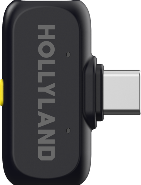 Бездротовий петличний мікрофон Hollyland Lark A1 Duo USB-C RX + Charging Case (6976068118374) - зображення 4