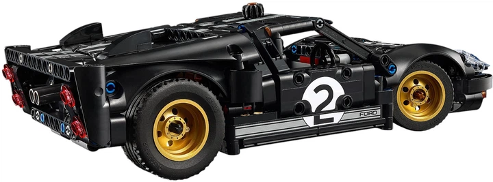 Zestaw klocków LEGO Technic Samochód wyścigowy 1966 Ford GT40 MKII 793 elementy (42223) - obraz 6