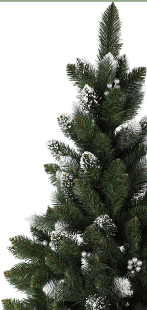 Сосна декоративна Kadax Mantua засніжена ПВХ 220 см K5555 (5903699446973) - зображення 2