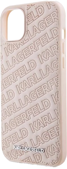Etui Karl Lagerfeld Quilted K Pattern do Apple iPhone 15 Plus/14 Plus Pink (KLHCP15MPQKPMP) - obraz 4