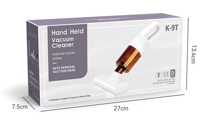 Беспроводной пылесос Vacuum Cleaner K9T для удаления пылевого клеща HDSYR_599 - изображение 10