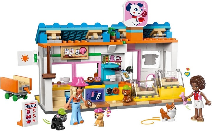 Zestaw klocków LEGO Friends Piekarnia z psimi przysmakami 278 elementów (42677) - obraz 2