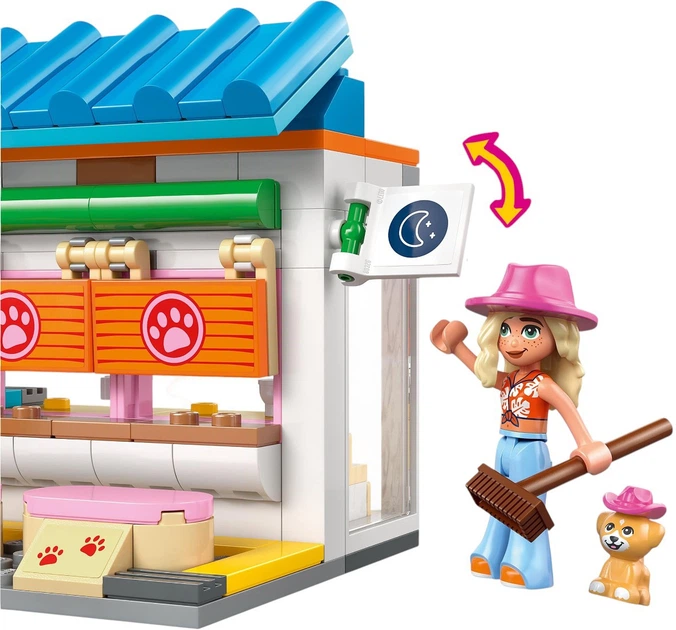 Zestaw klocków LEGO Friends Piekarnia z psimi przysmakami 278 elementów (42677) - obraz 4