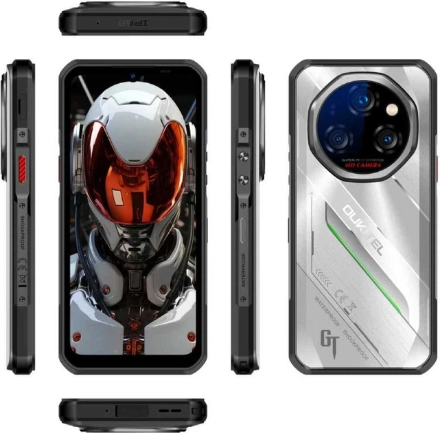 Smartfon Oukitel WP62 16/512GB Silver (WP62-SR_V2/OL) - obraz 2