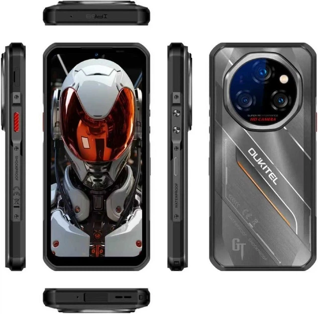 Smartfon Oukitel WP62 8/256GB Black (WP62-BK/OL) - obraz 2